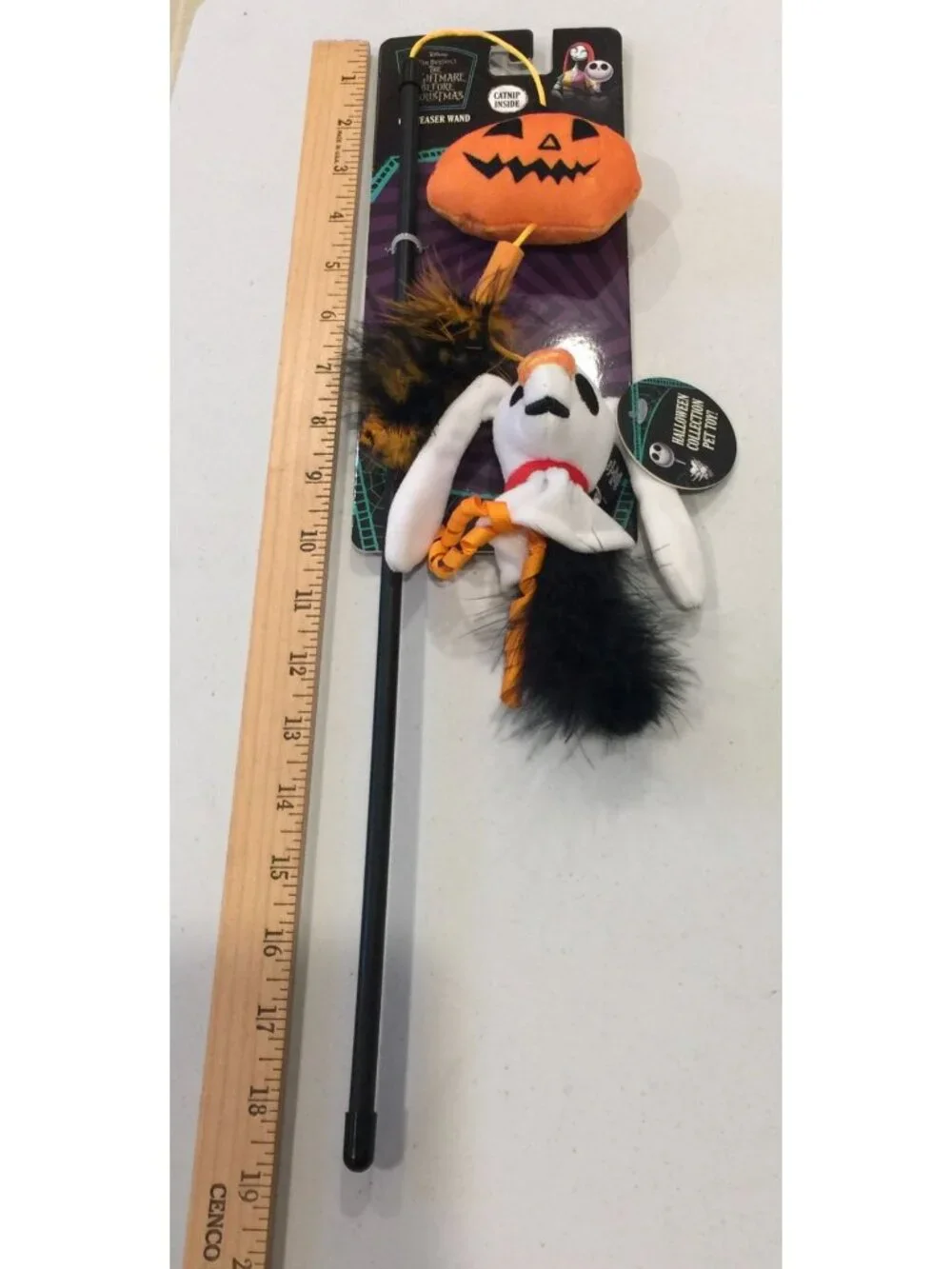 Disney The Nightmare Before Christmas Catnip Teaser Wand Zero